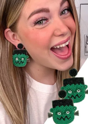 Frankenstein Earrings