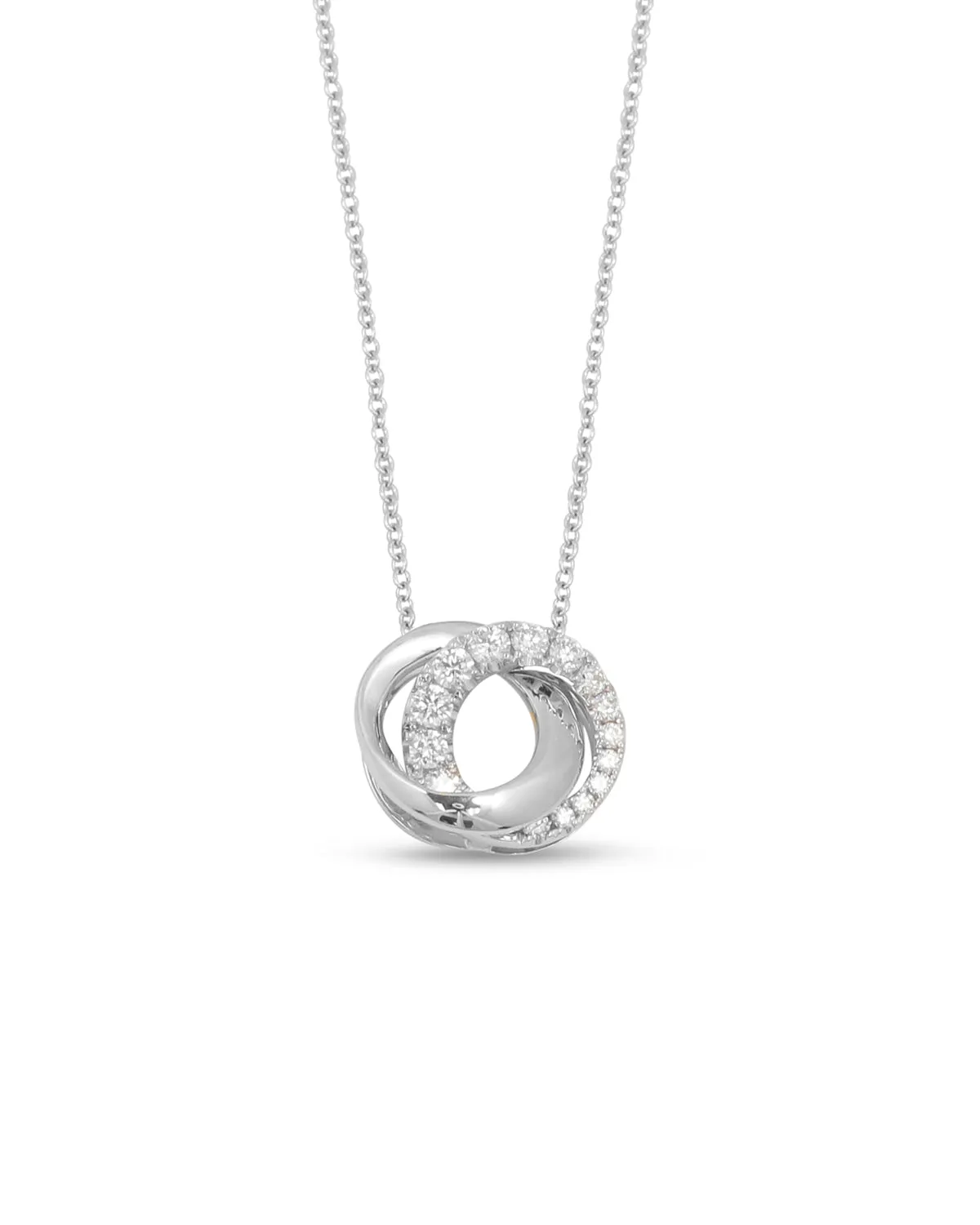 Frederic Sage Diamond Halo Pendant
