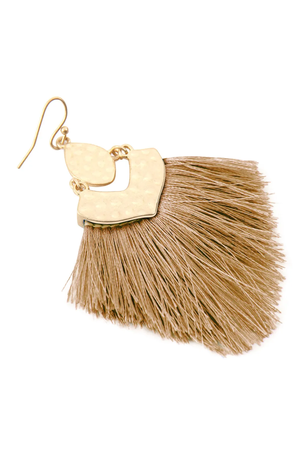 FRINGE TASSEL DROP EARRINGS