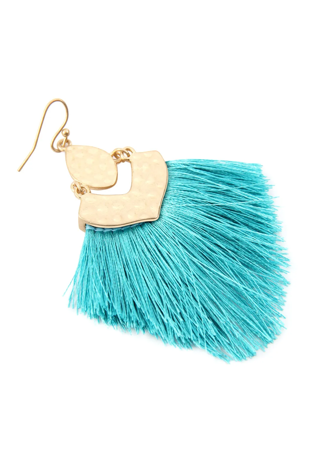 FRINGE TASSEL DROP EARRINGS