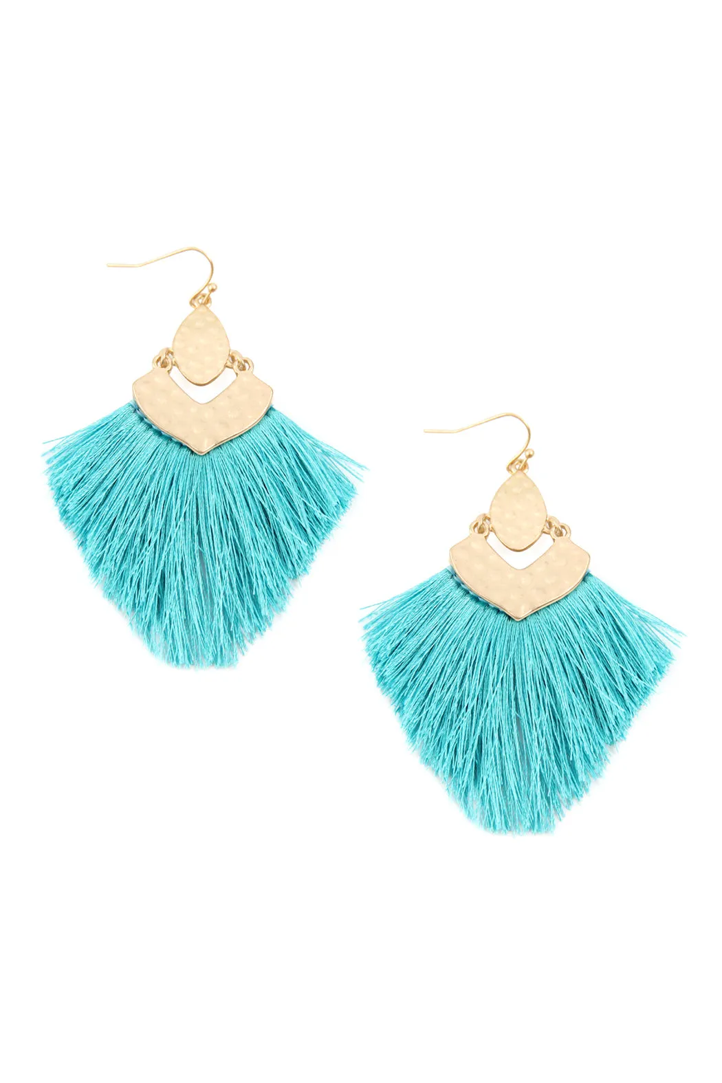 FRINGE TASSEL DROP EARRINGS