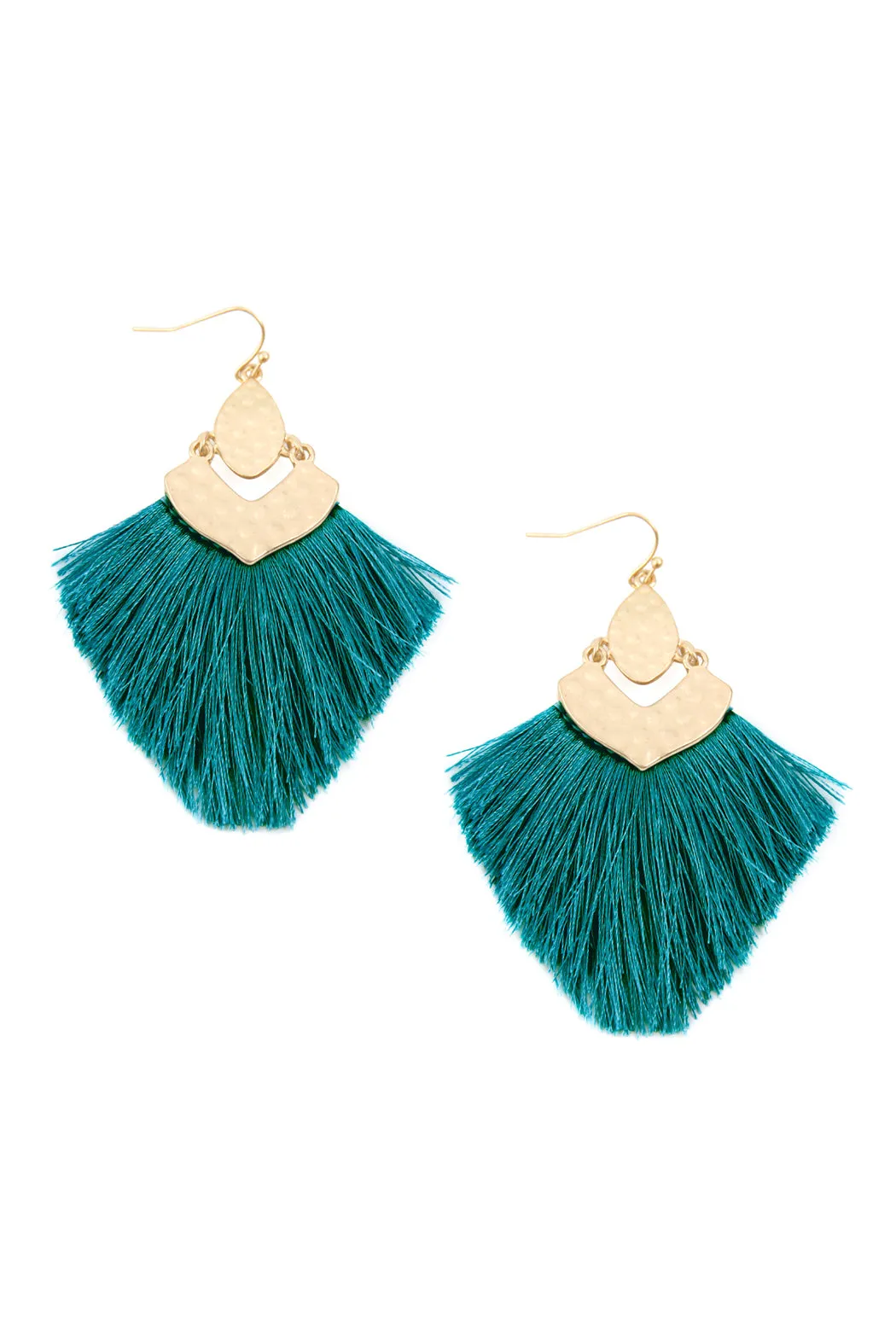 FRINGE TASSEL DROP EARRINGS