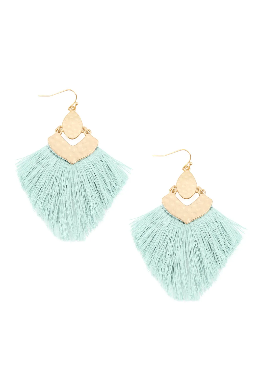 FRINGE TASSEL DROP EARRINGS