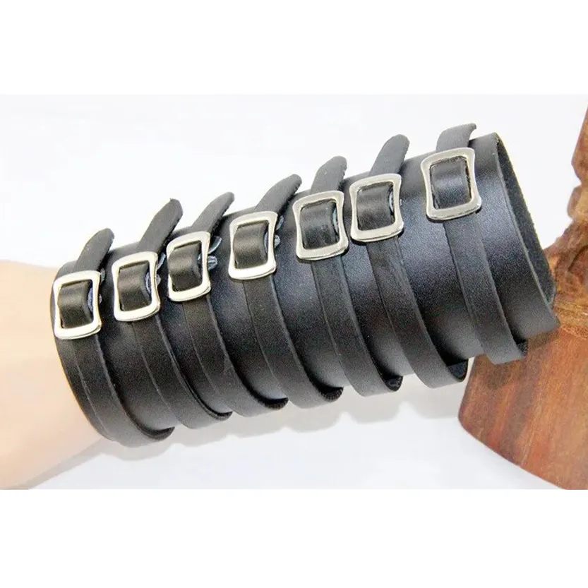 Funki Buys | Bracelets | Unisex Buckle Strap Up Wristband