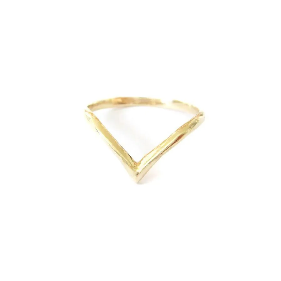 Gold Beak Ring