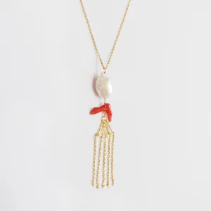 Gold Dragon Princess Necklace and Earrings Set