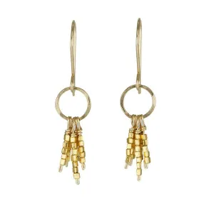 Gold Vermeil "Tassel" Earrings