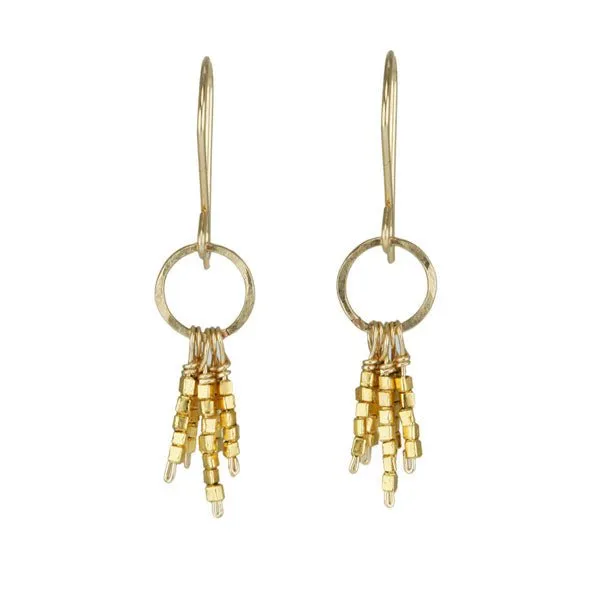 Gold Vermeil "Tassel" Earrings