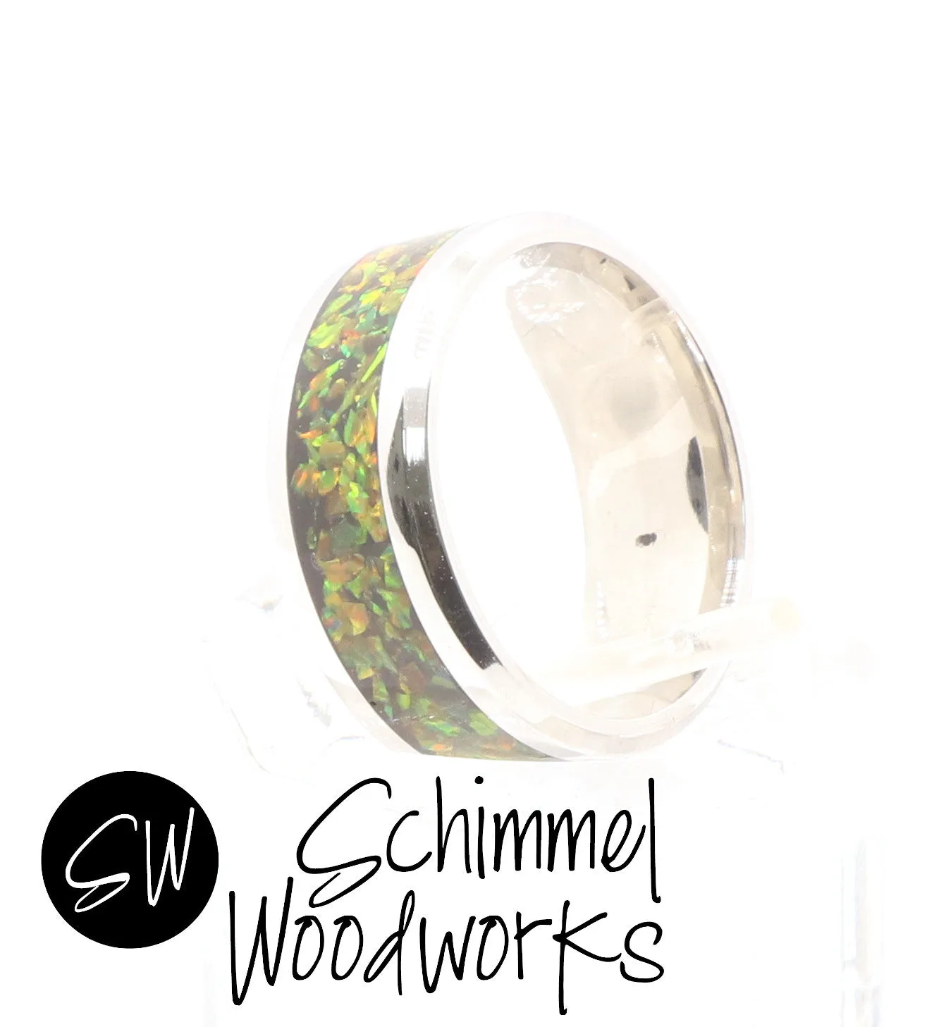 Green Opal Ring