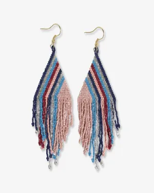 Haley Beaded Fringe Earring Copenhagen