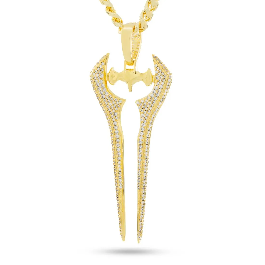 Halo x King Ice - Iced Energy Sword Necklace