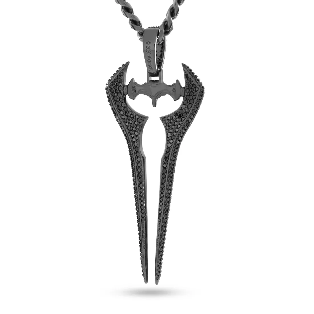 Halo x King Ice - Iced Energy Sword Necklace