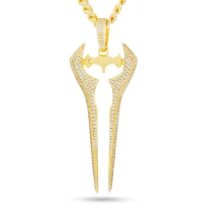 Halo x King Ice - Iced Energy Sword Necklace