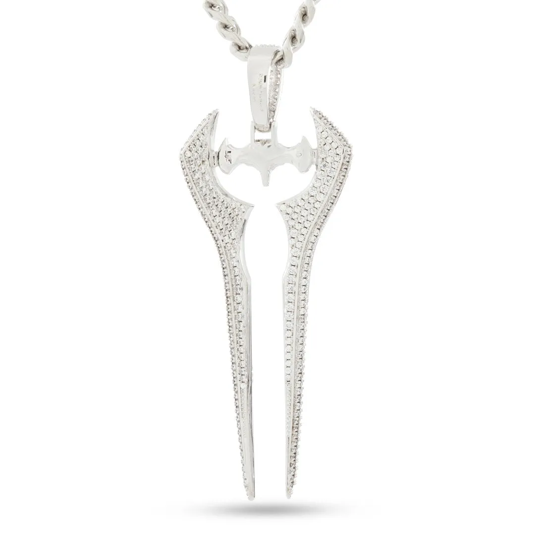 Halo x King Ice - Iced Energy Sword Necklace