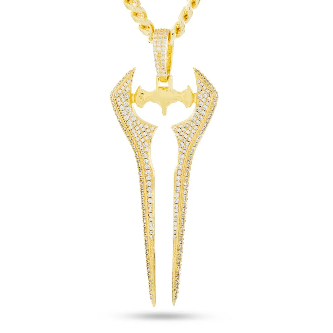 Halo x King Ice - Iced Energy Sword Necklace