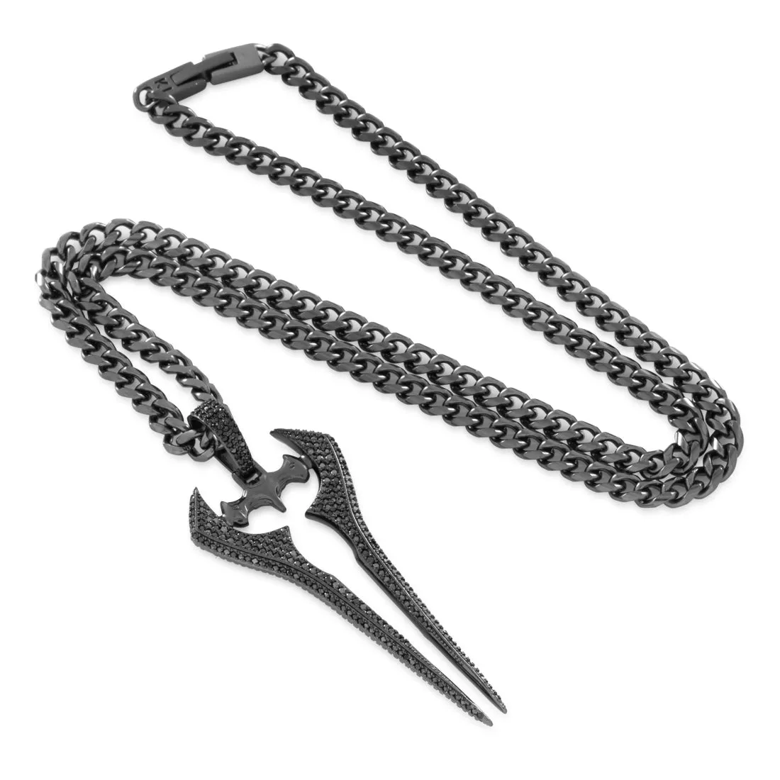 Halo x King Ice - Iced Energy Sword Necklace