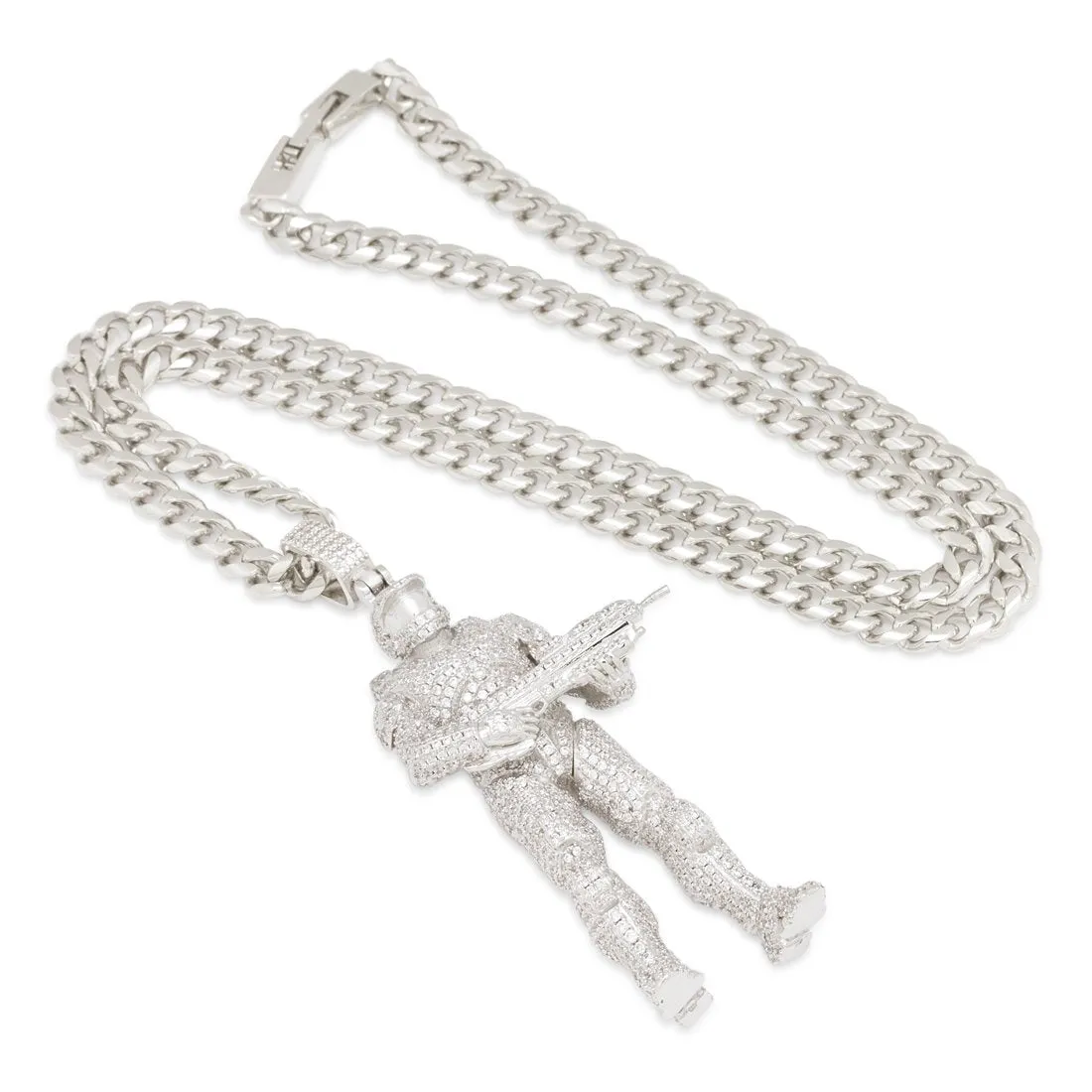 Halo x King Ice - Master Chief Necklace