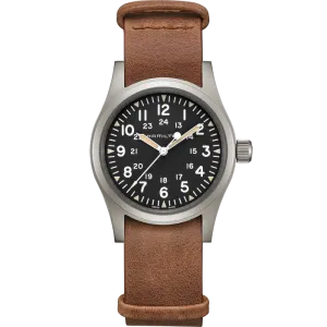Hamilton Khaki Field Mechanical 38mm on Leather