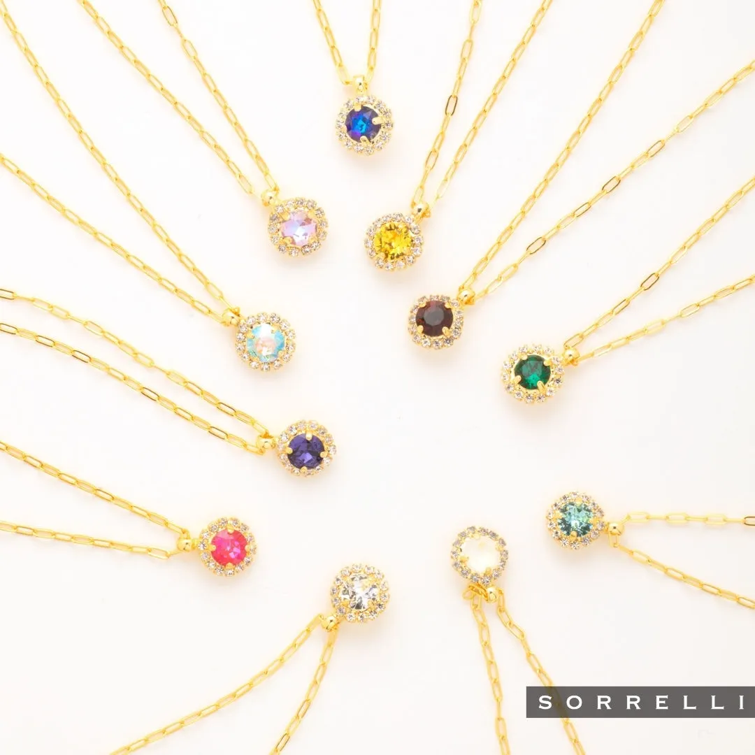Haute Halo Pendant Necklace - NEX10BGAQU