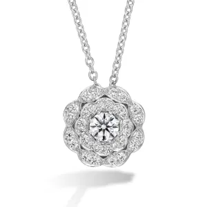 Hearts on Fire - Lorelei Double Halo Pendant