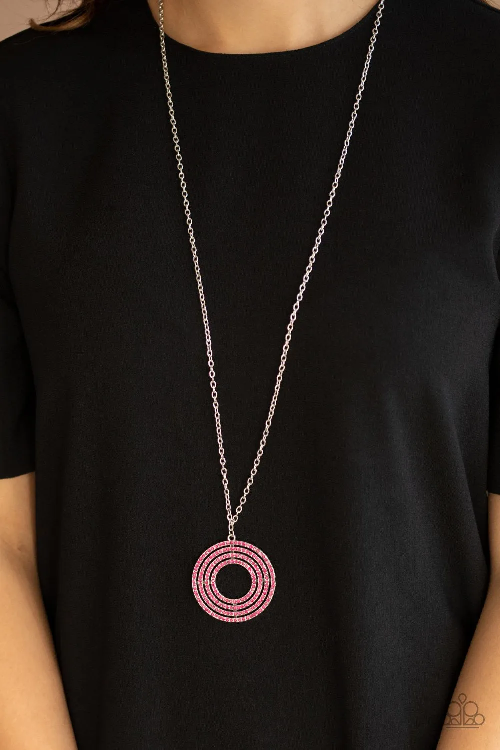 High-Value Target Pink Necklace Paparazzi
