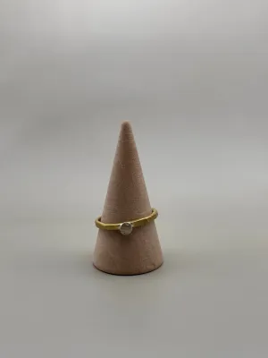 Hollow - Brass, Sterling Silver & Bronze Stacking Ring