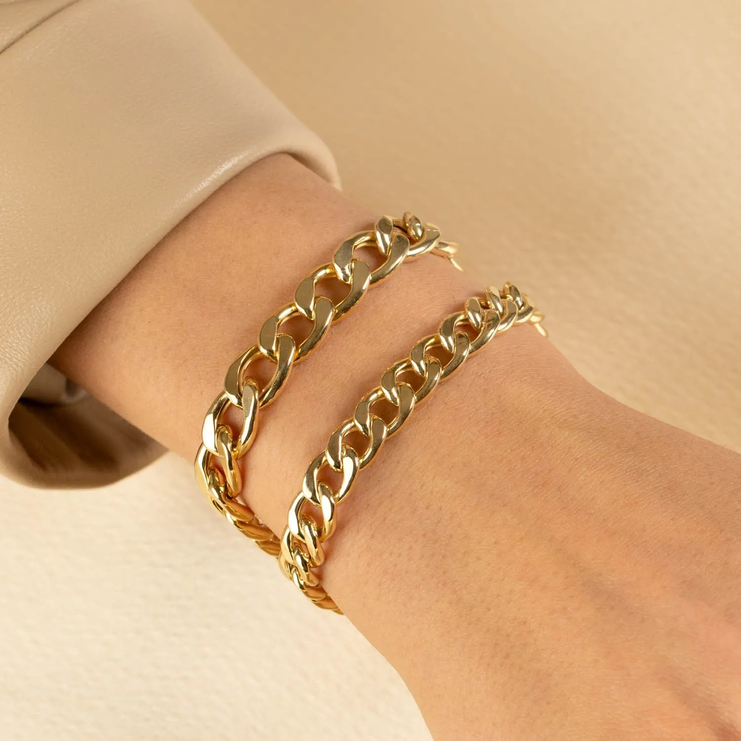 Hollow Cuban Chain Bracelet