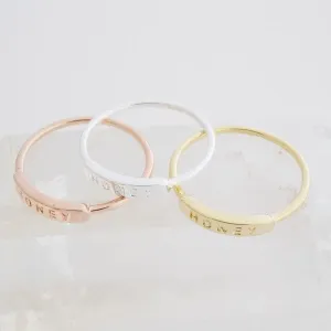 HONEY Imprint Ring