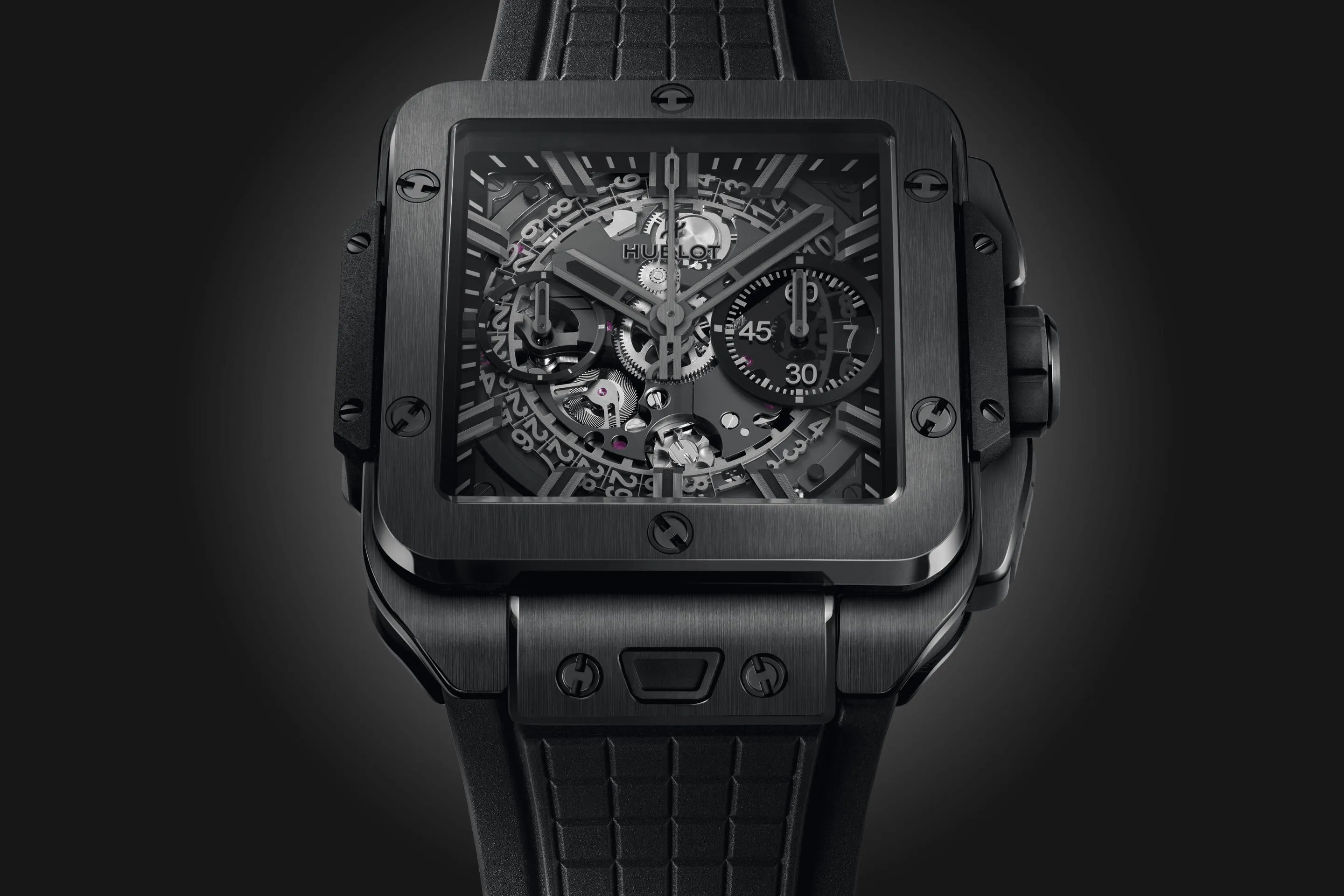 Hublot Square Bang UNICO ALL BLACK Ref# 821.CX.0140.RX