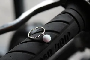 Ice Opal Ring Silver