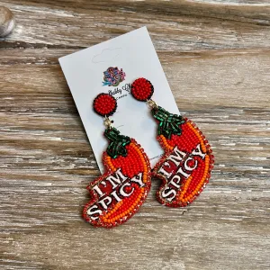 I'm Spicy Earrings