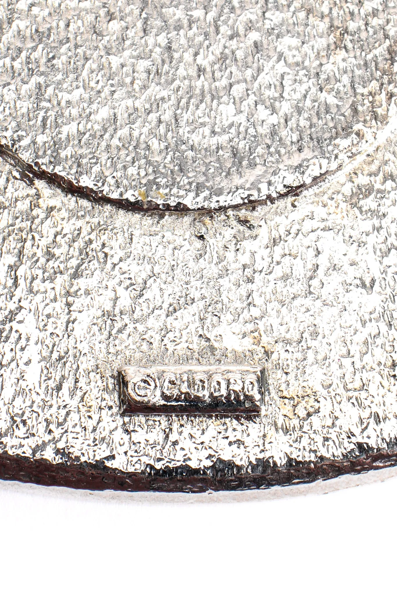 Ink Blot Teardrop Pendant