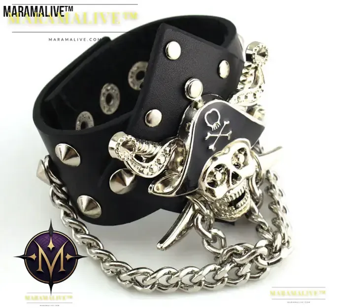 Introducing: "Spike Studded Leather Bracelet - Aroncent 3pcs"