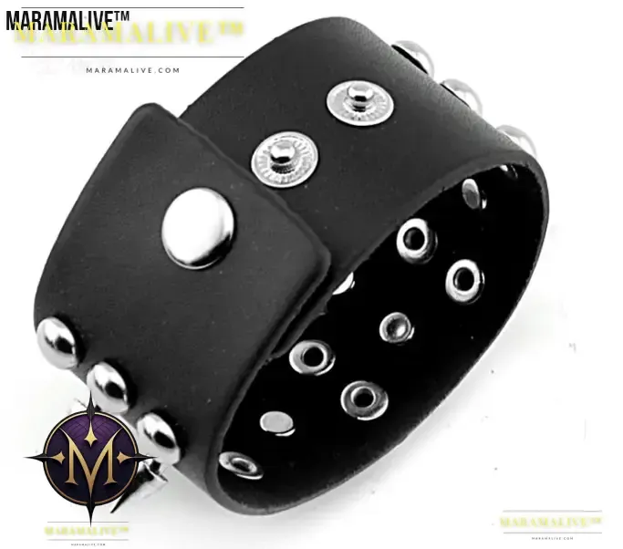 Introducing: "Spike Studded Leather Bracelet - Aroncent 3pcs"