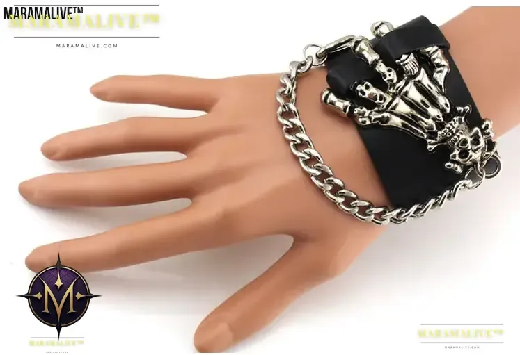 Introducing: "Spike Studded Leather Bracelet - Aroncent 3pcs"