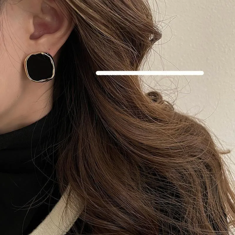 Irregular Square Earrings