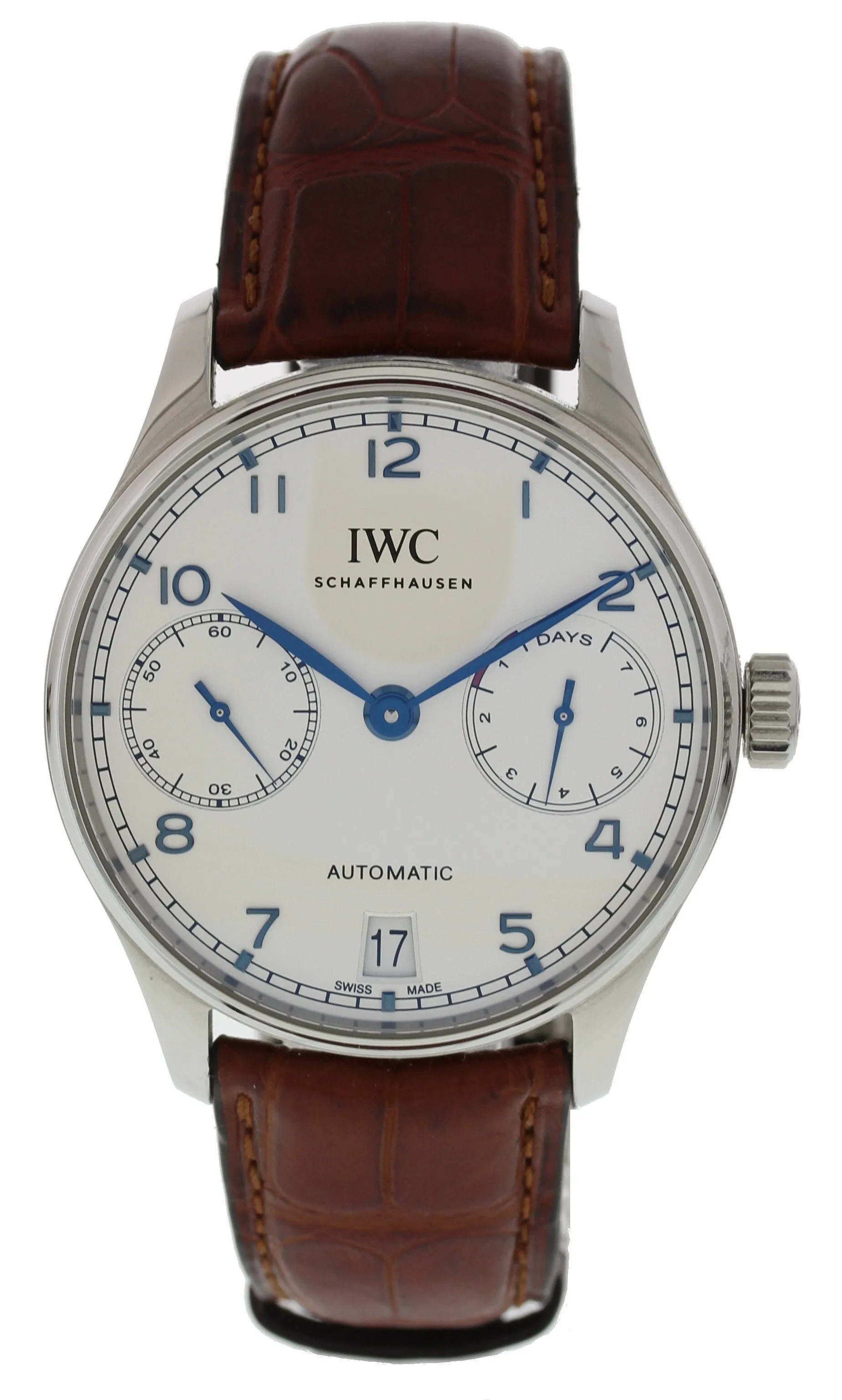 IWC Portugieser IW500705 Seven Day Power Reserve Box & Papers