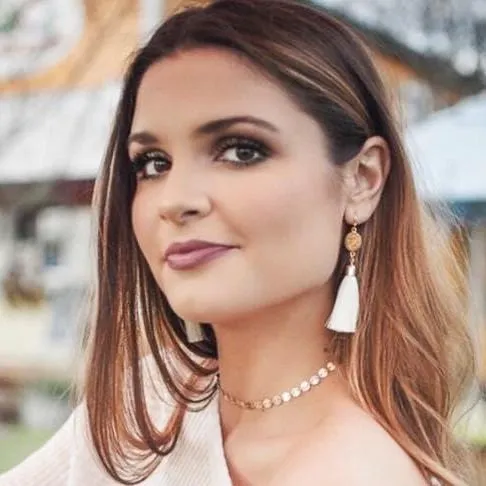 Jenna Gold Druzy & Tassel Earrings