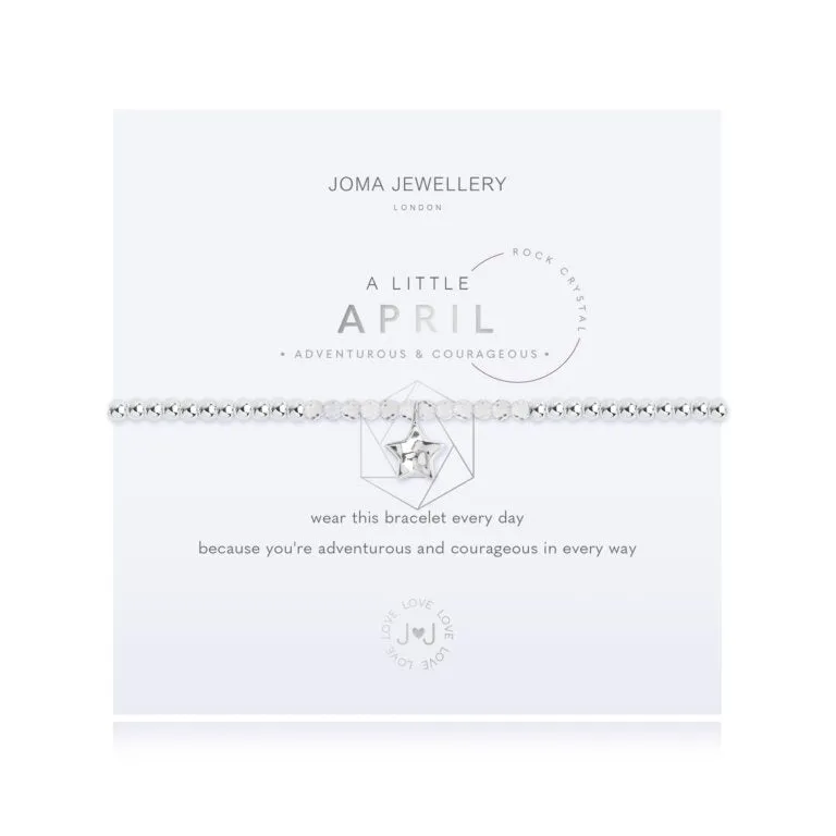 Joma A Little April Birthstone  Bracelet