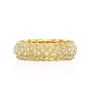 Knot Band | Braided Gold Ring