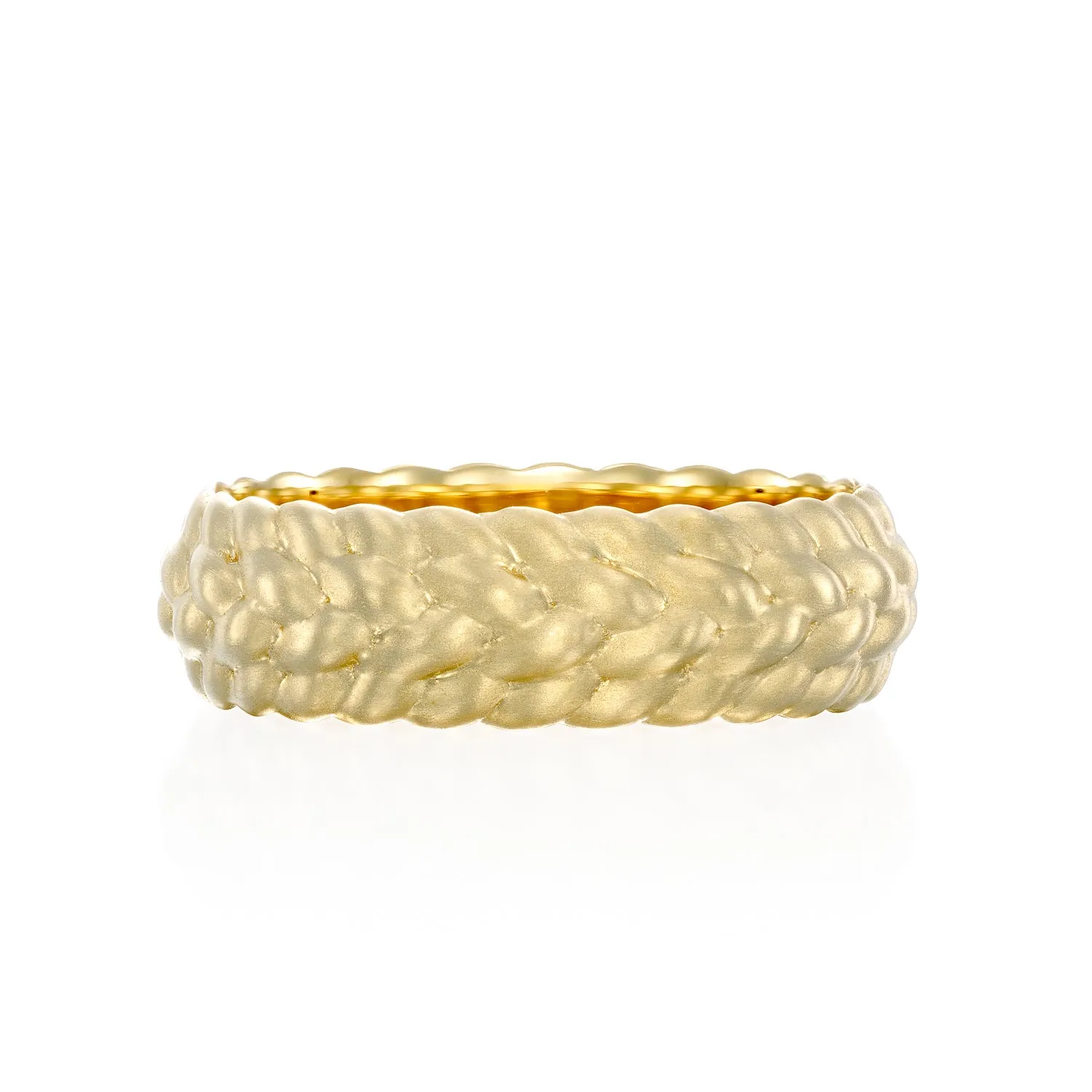 Knot Band | Braided Gold Ring