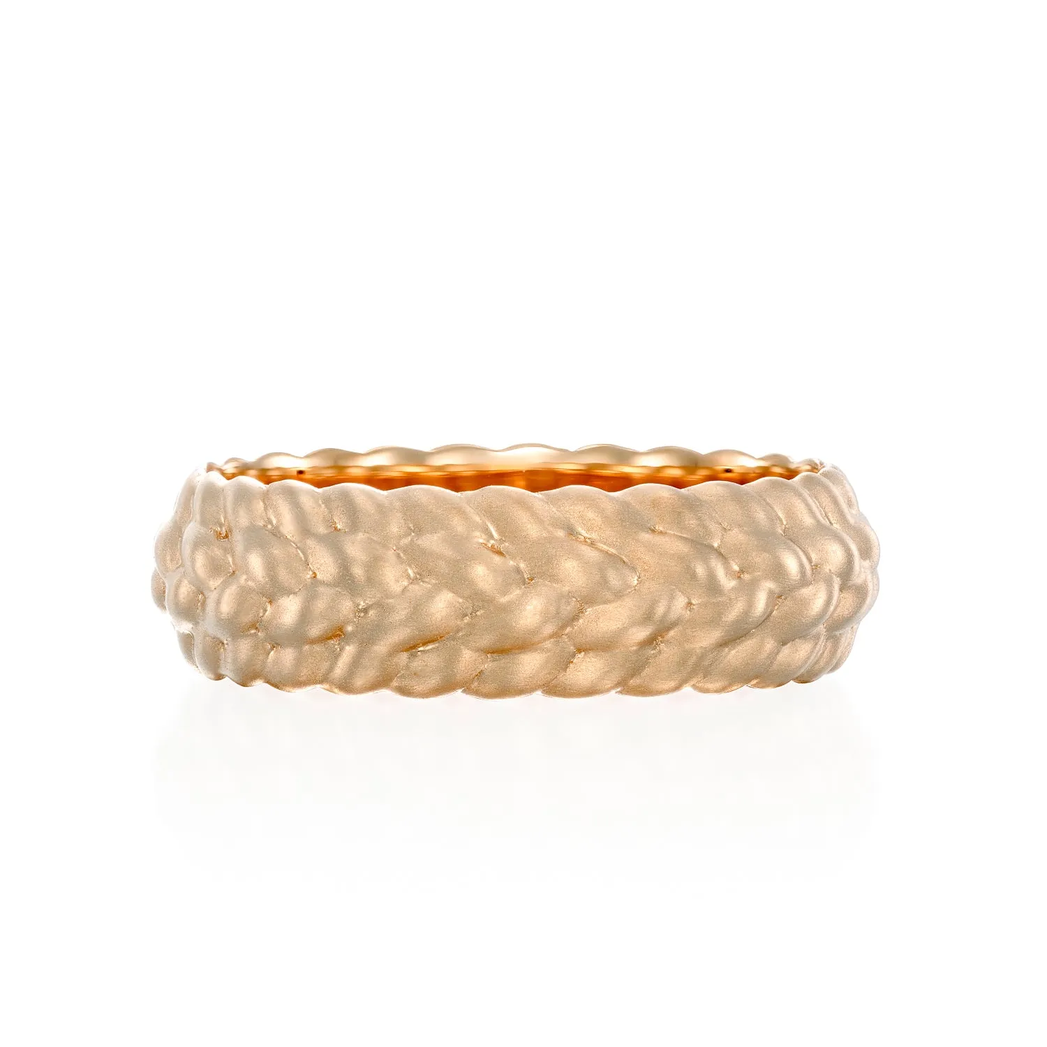 Knot Band | Braided Gold Ring