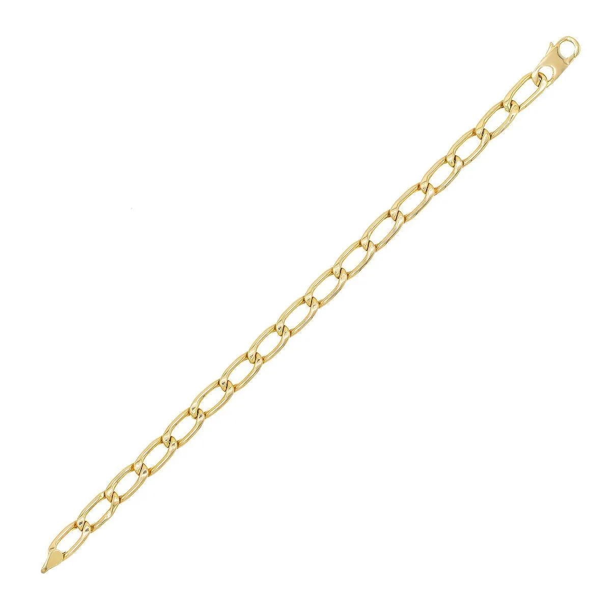 Large Link Bracelet 14K