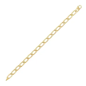Large Link Bracelet 14K