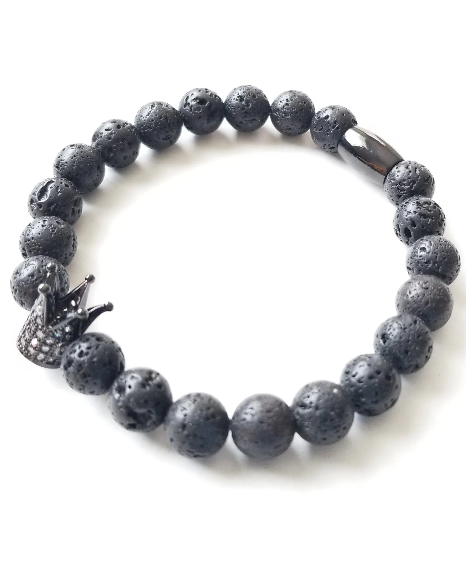 Lava Rock Bracelet Diffuser Bracelet Crown Bracelet