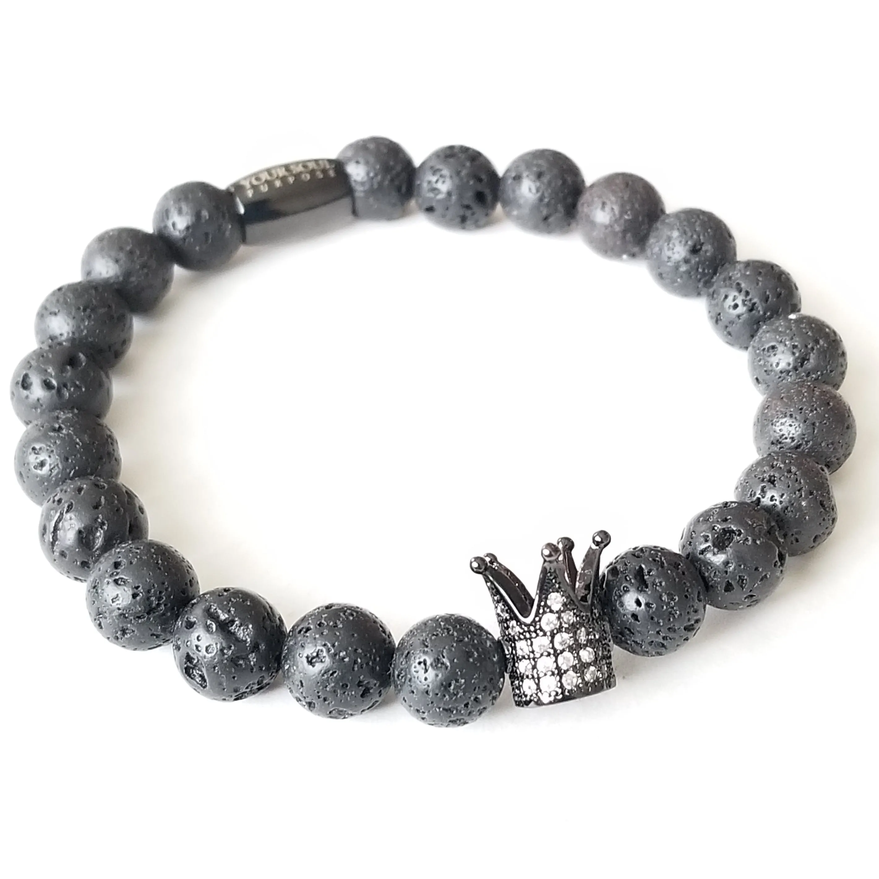 Lava Rock Bracelet Diffuser Bracelet Crown Bracelet