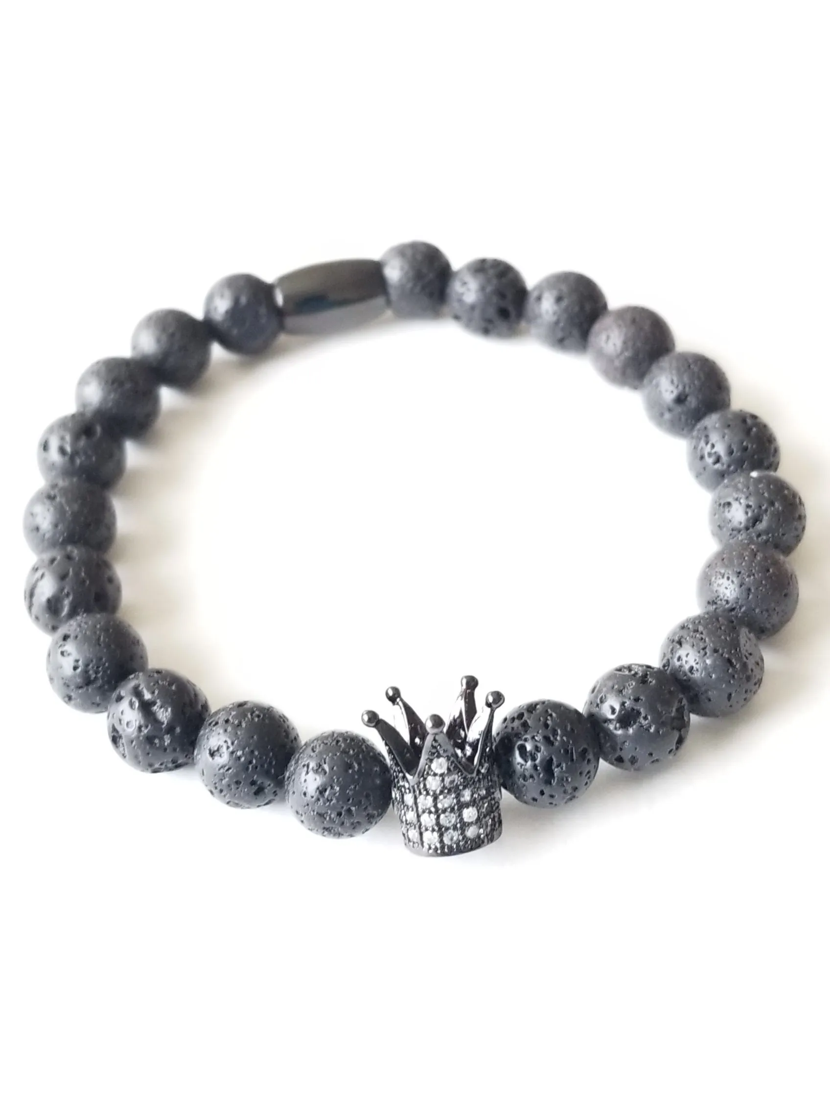 Lava Rock Bracelet Diffuser Bracelet Crown Bracelet