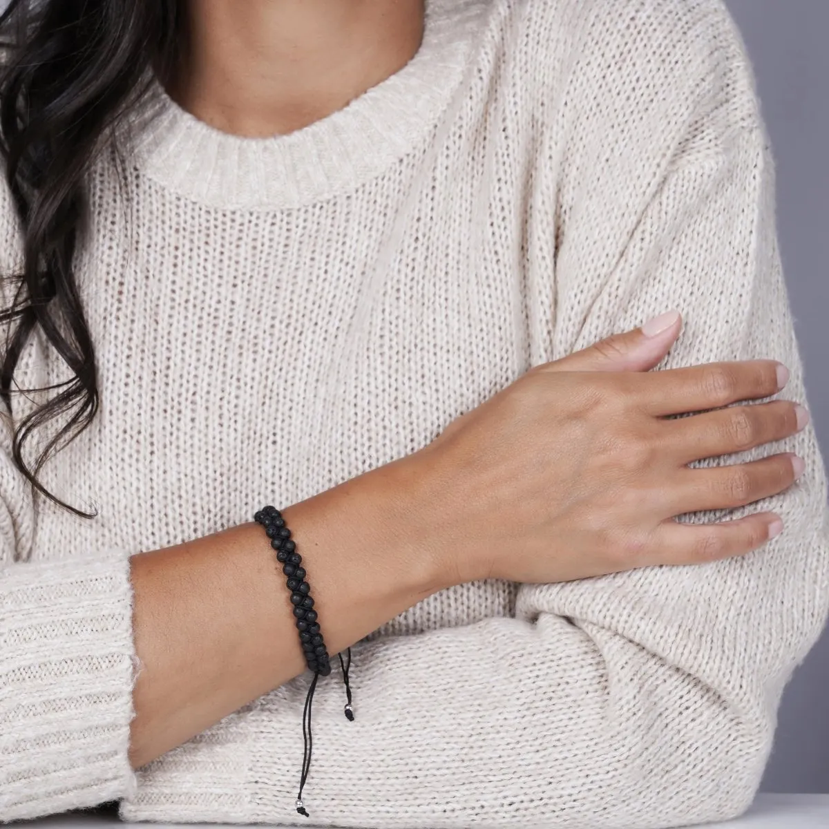 Lava Rock Diffuser | .925 Sterling Silver | Vitality Bracelet