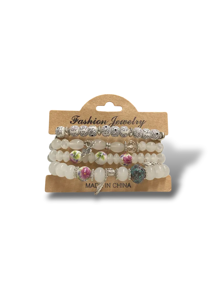Layered Beaded Bracelets