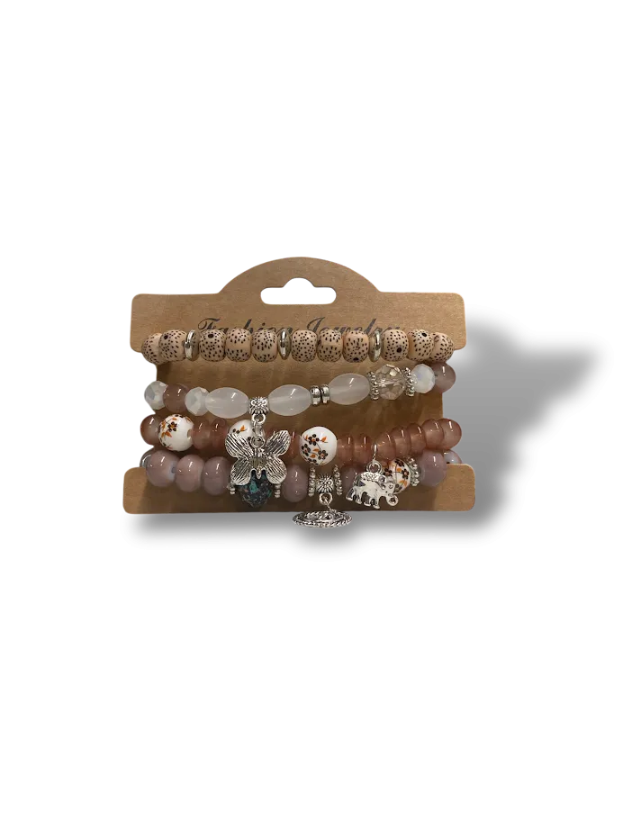 Layered Beaded Bracelets